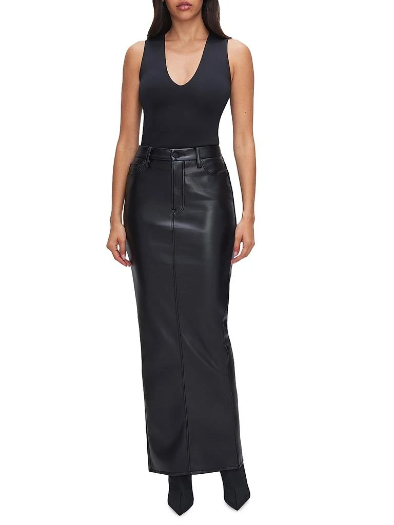 Good American Scuba Deep V-Tank Bodysuit 2