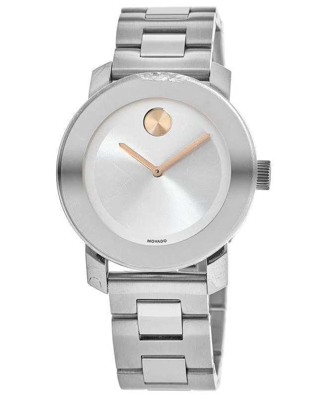 Movado Movado Bold Trend 36mm Silver Dial Steel Women's Watch 3600084-PO 1