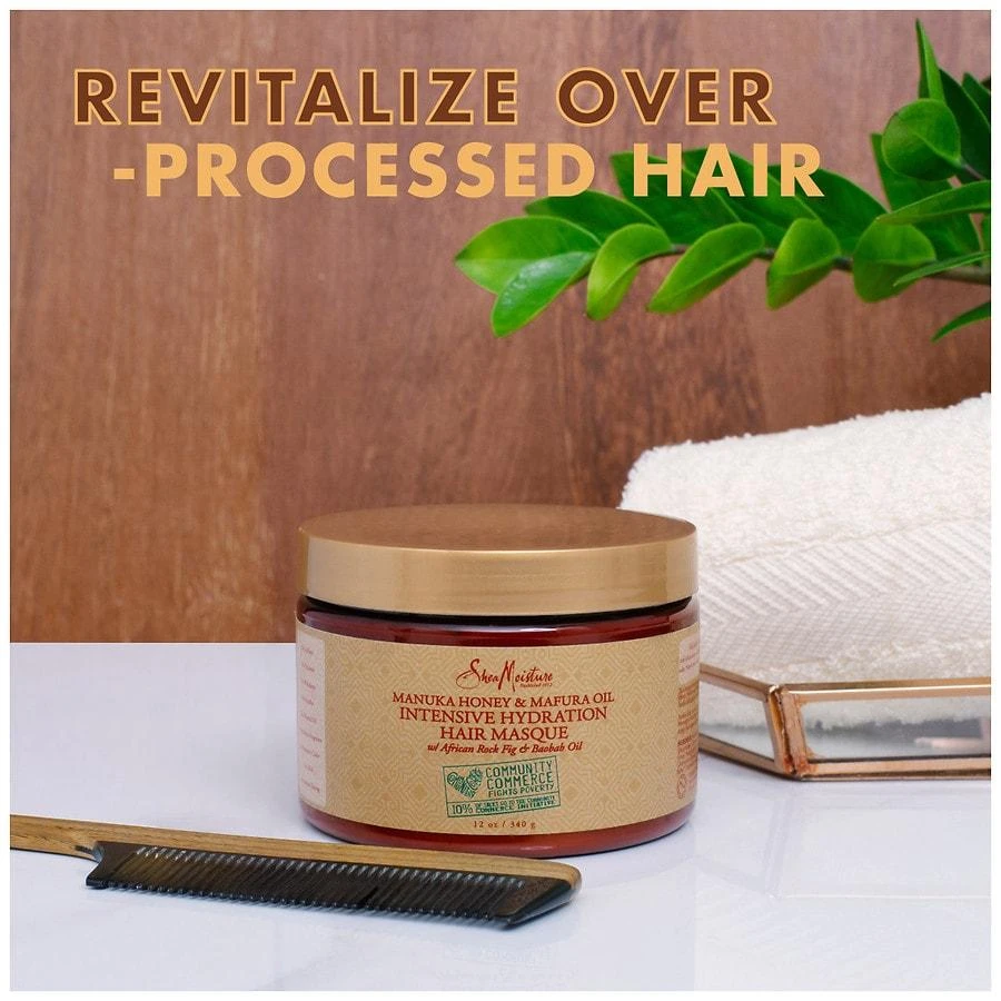 SheaMoisture Intensive Hydration Hair Mask, Manuka Honey & Mafura Oil 5