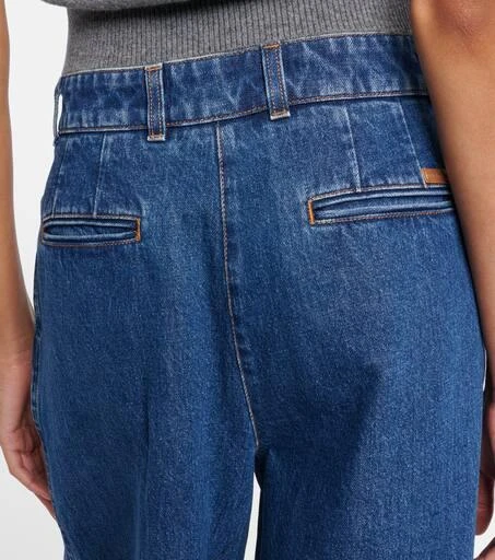 Dolce 
Gabbana Pleated wide-leg jeans 6