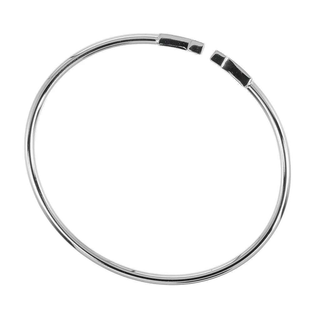 Tiffany 
Co. T Wire Bracelet 18K gold With Diamonds _gold Bracelet Jewelry (Pre-Owned) 2