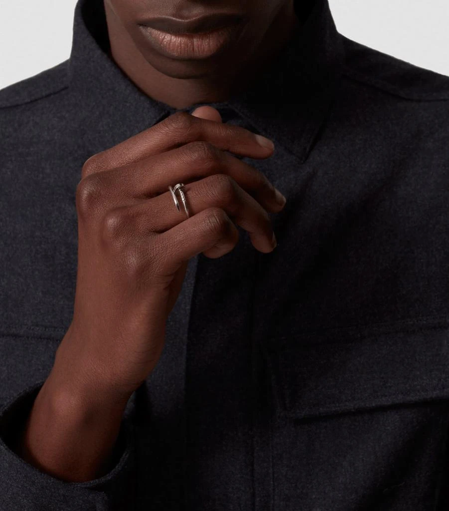 Cartier Small White Gold Juste un Clou Ring 3
