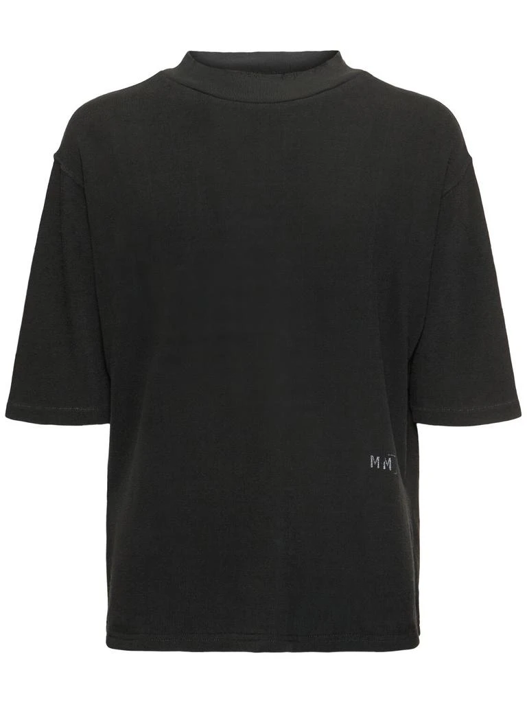 MAISON MARGIELA Reverse Cotton Terry T-shirt 1