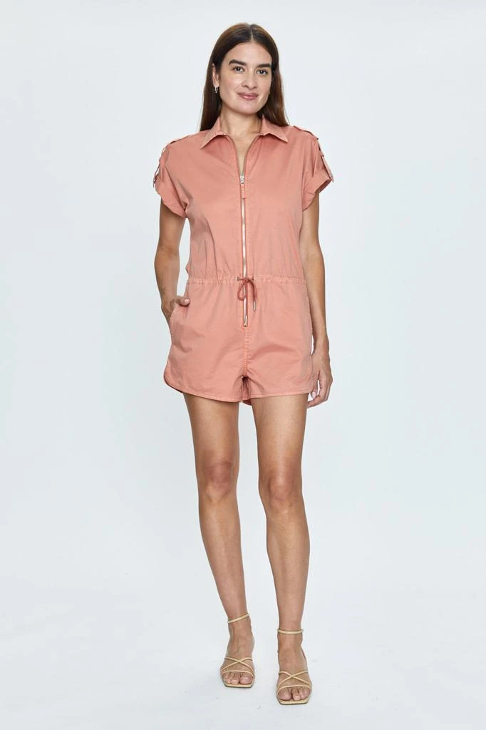 Pistola Denim Meg Romper - Turmeric 1