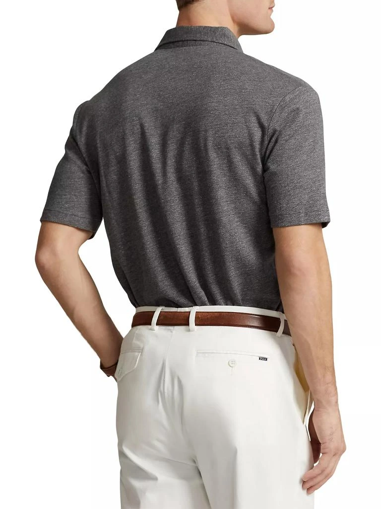 Ralph Lauren Cotton & Linen-Blend Polo Shirt 3