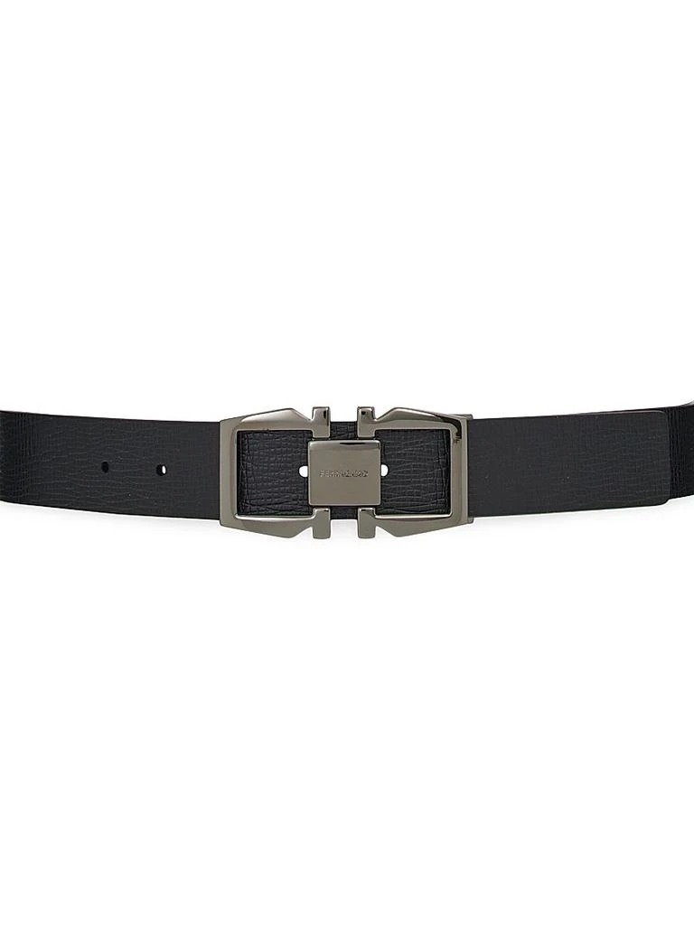 Salvatore Ferragamo Adjustable Cut-to-Size Leather Belt 2