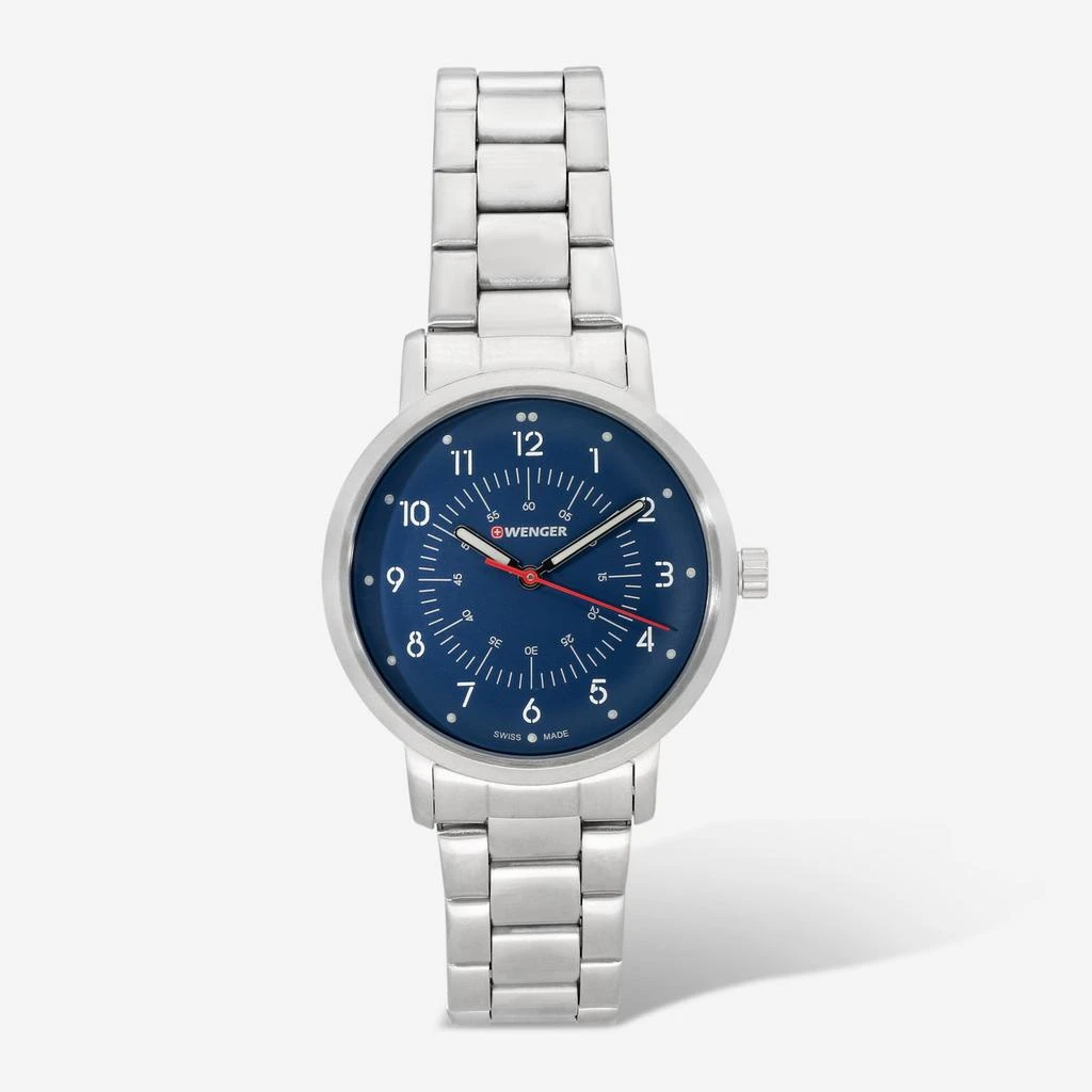 Wenger Swiss Army Ladies 01.1621.115 Avenue Blue Dial Watch 35mm 1