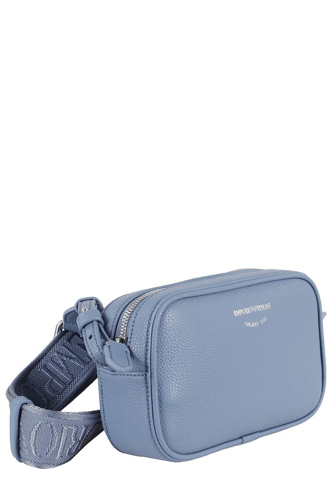 ZADIG & VOLTAIRE XS Lizard Embossed Leather Camera Shoulder