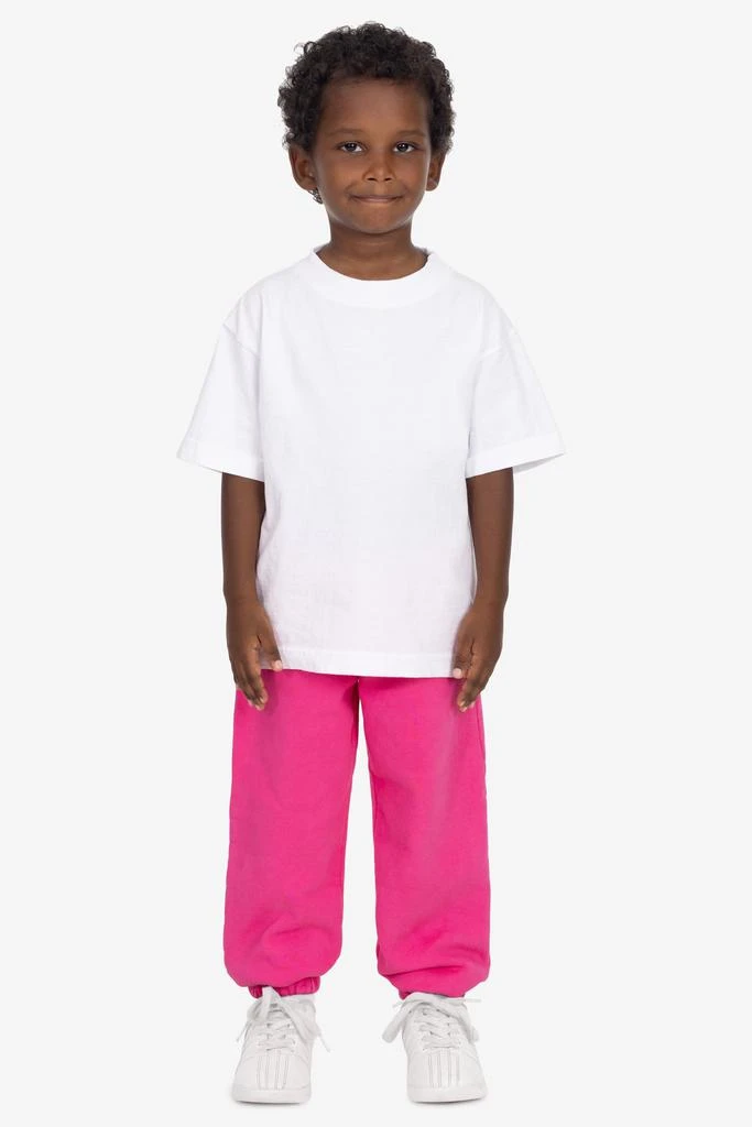 Los Angeles Apparel HF104GD - Kids Heavy Fleece Garment Dye Sweatpant 4