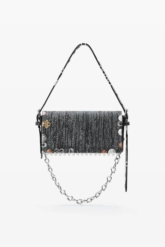 Alexander Wang Black Ricco Rogue Slim Flap Bag 1