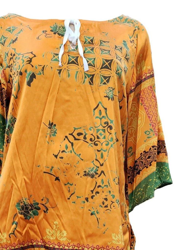 Hale Bob Hale Bob - Women's Printed Silk Dress