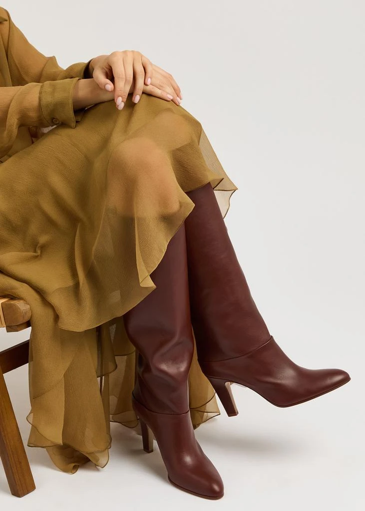 Chloé Eve 90 leather knee-high boots 5