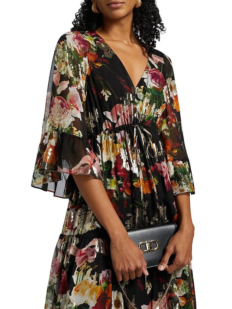 Kobi Halperin Limone Floral Silk-Blend dress 6