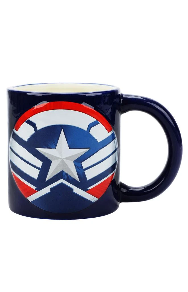 null Marvel Captain America Sculpted Ceramic Mug