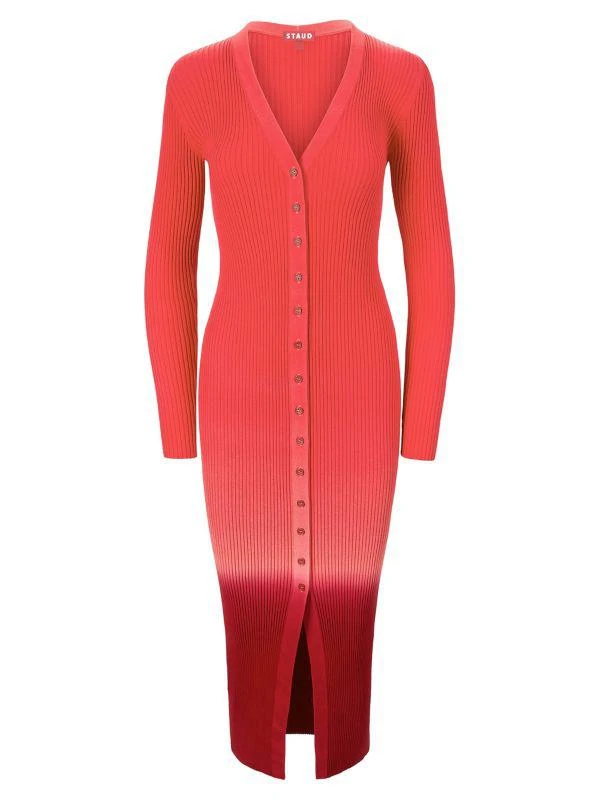 Shoko Ombr Rib-Knit Midi-Dress  On Sale Now with Up to 61% Off | Discover  Exclusive Deals & Savings at BeyondStyle  Authentic Staud  women's|bodycon|women's apparel|Women's|dresses with Limited-Time  Discounts, Free Shipping, and