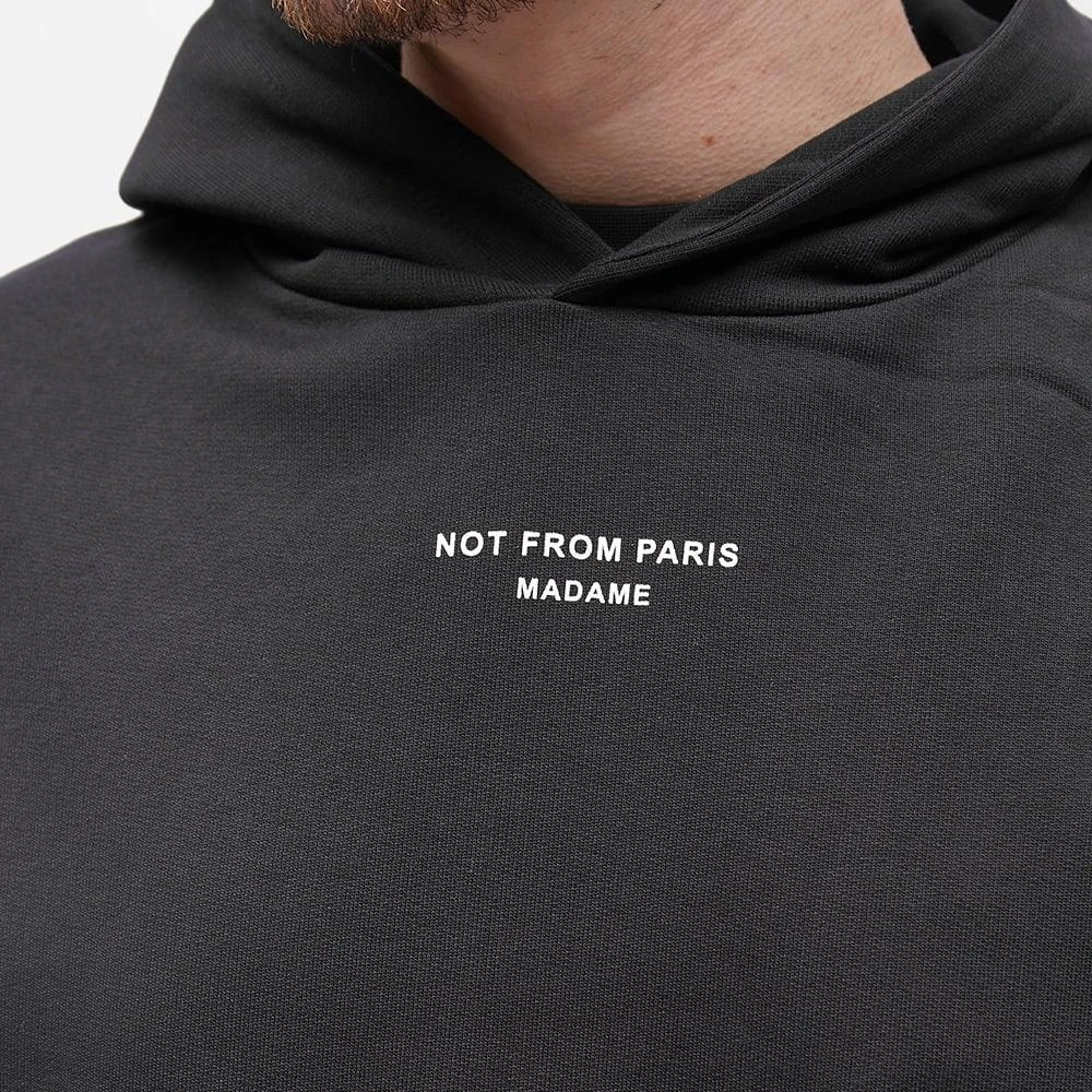 Drôle de Monsieur Drôle de Monsieur Not From Paris Madame Classic Hoodie 5