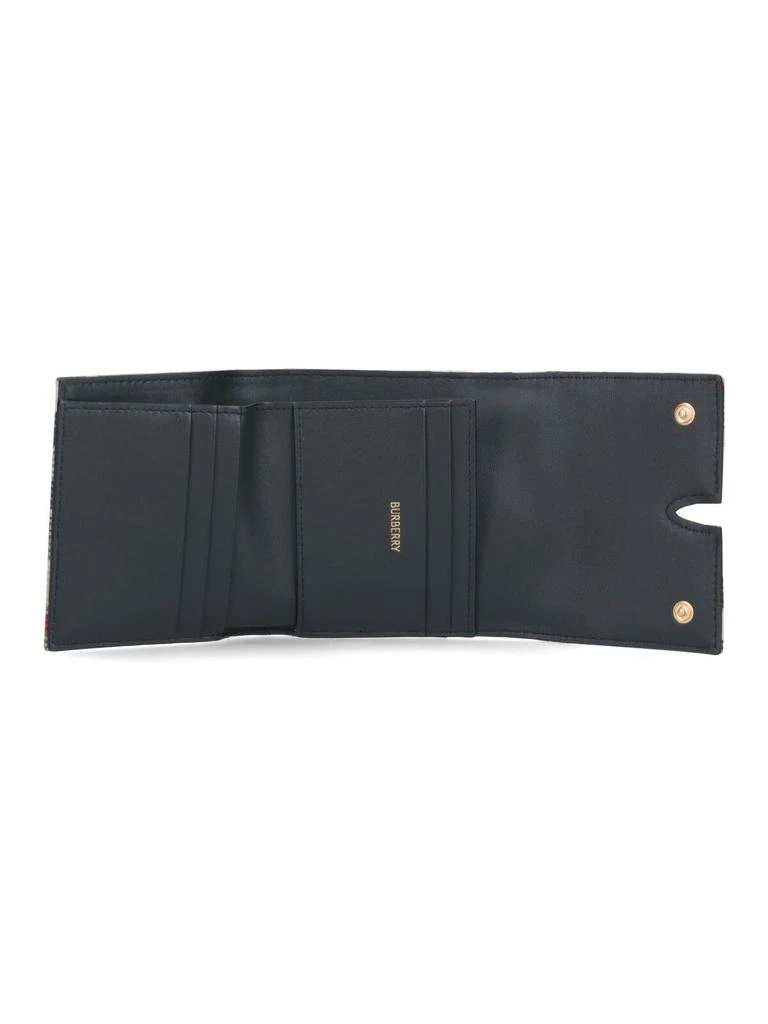 Burberry vintage Check Book Wallet 2
