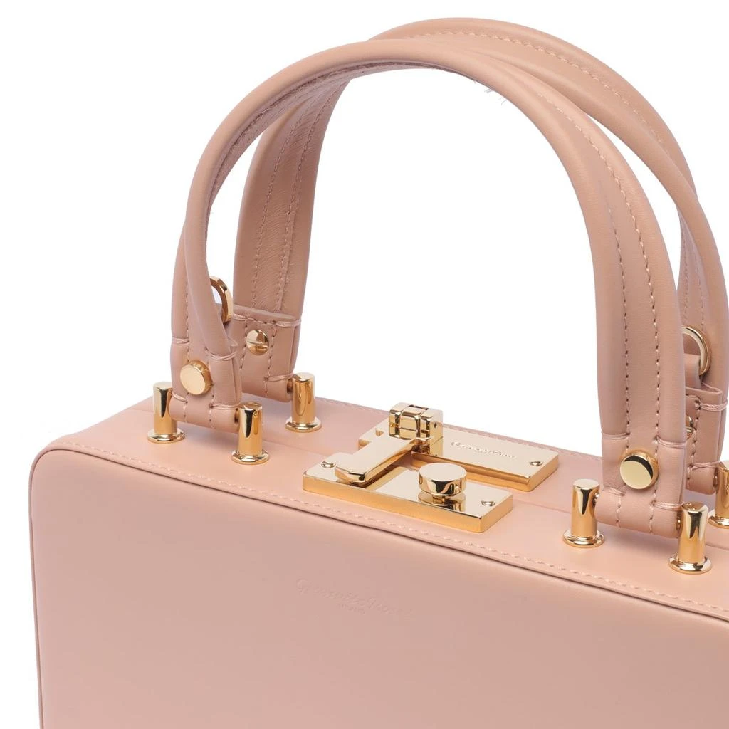Gianvito Rossi Gianvito Rossi Vali Logo Debossed Handbag 4