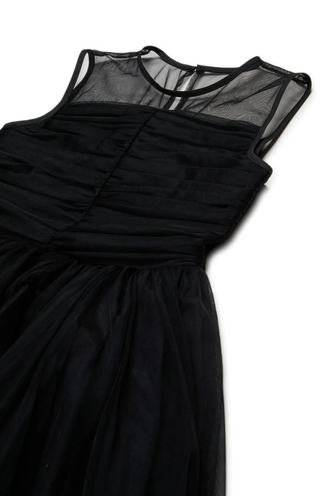 N°21 N°21 Kids Sleeveless Crewneck Tulle Dress 3