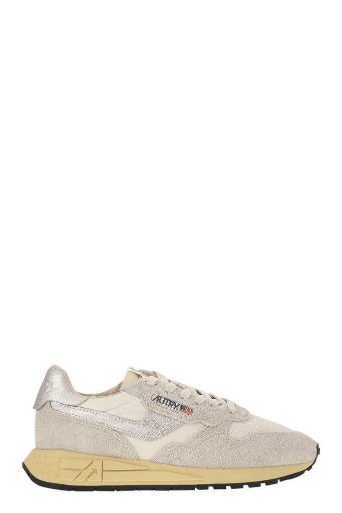 Autry Autry Reelwind - Suede And Technical Textile Trainer