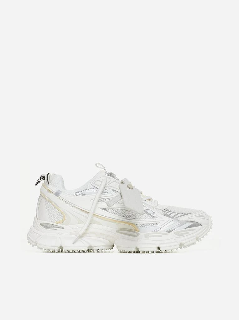 OFF WHITE Ow Be Right mix materials sneakers 1