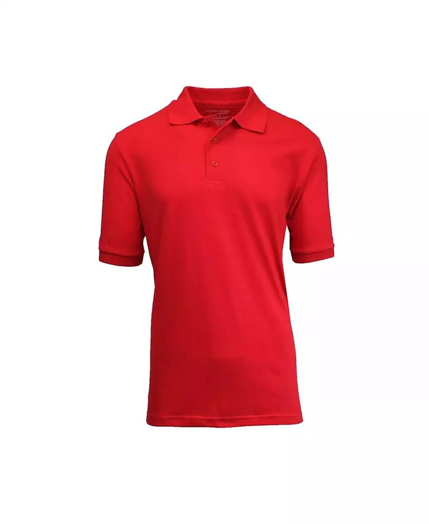 Galaxy By Harvic Men's Short Sleeve Pique Polo Shirts 6
