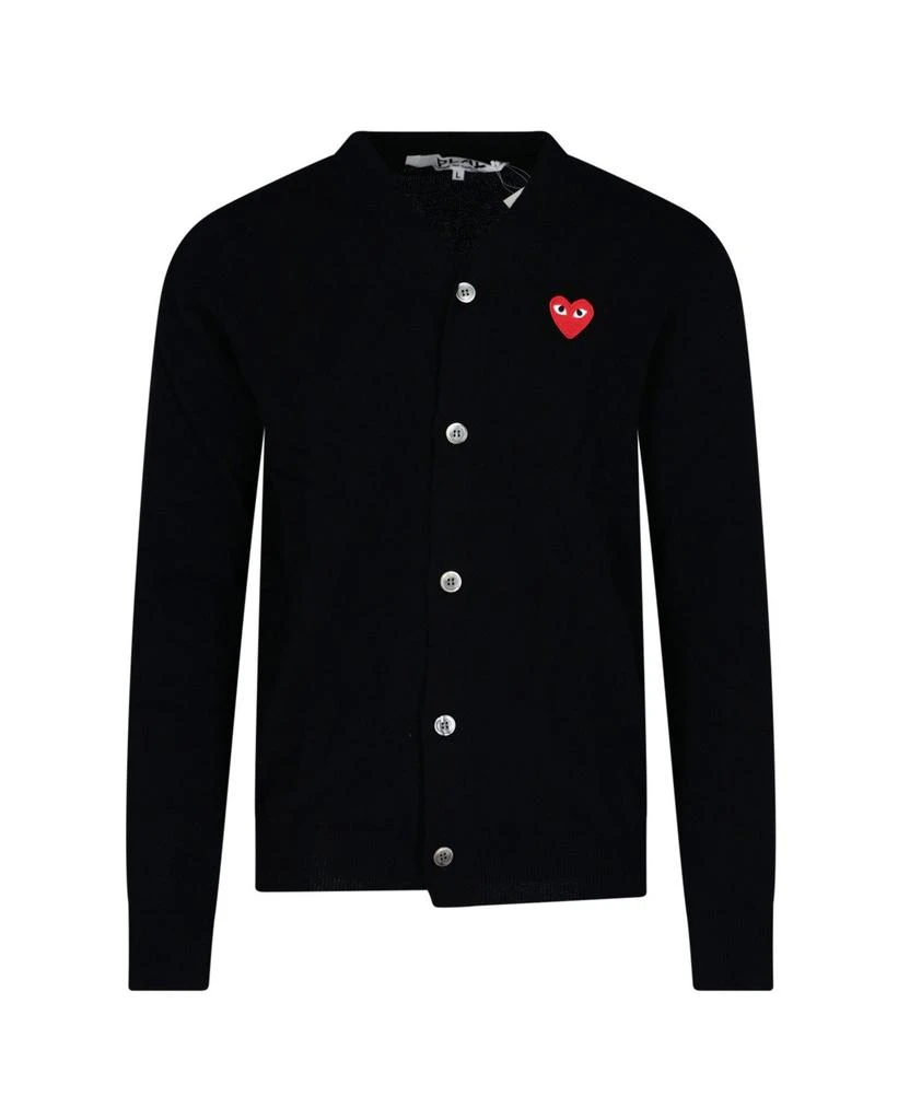 Comme des Garçons Play Comme des Garçons Play Buttoned Long-Sleeved Cardigan 1