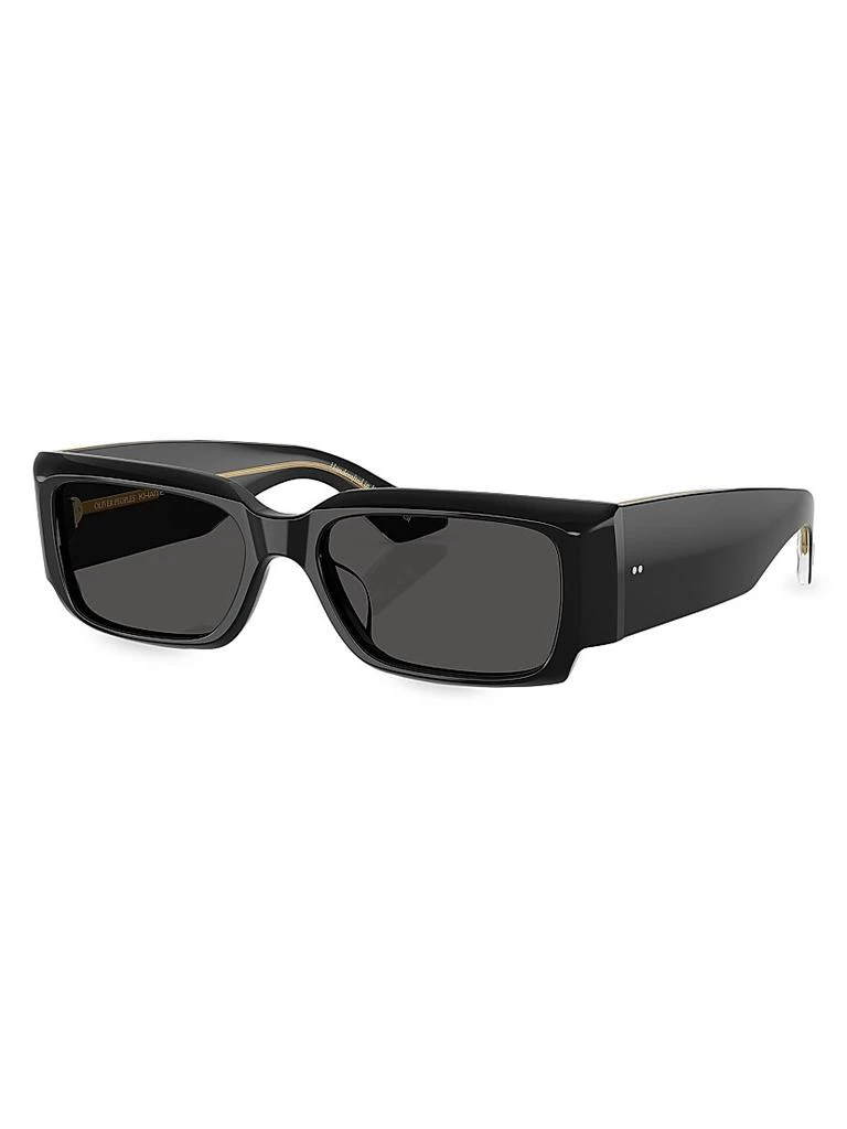Oliver Peoples Oliver Peoples x Khaite 54MM Rectangular Sunglasses 1