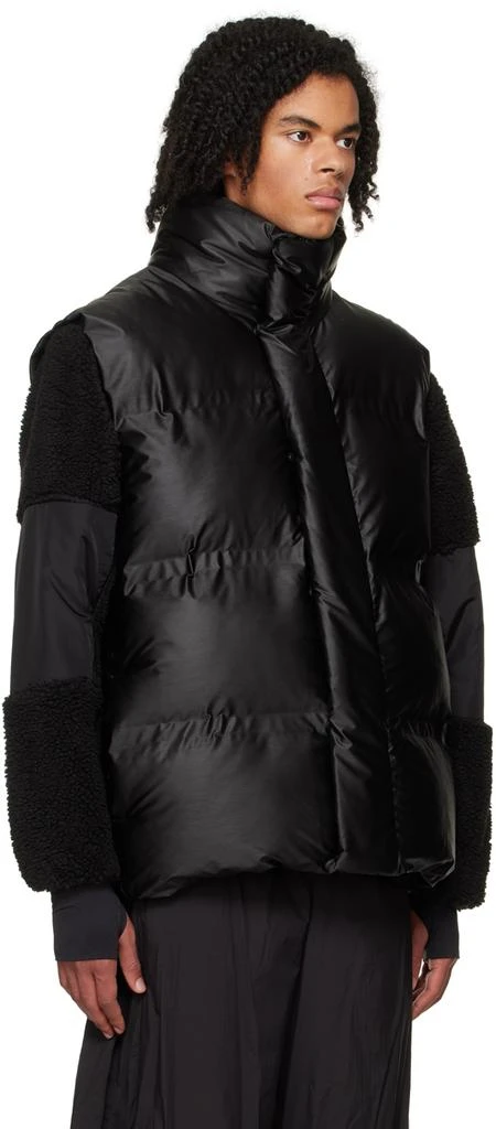 RAINS Black Bator Puffer Vest 2
