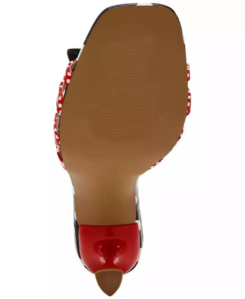 Betsey Johnson Women's Clovr Ladybug Embellished Dress Mules 5