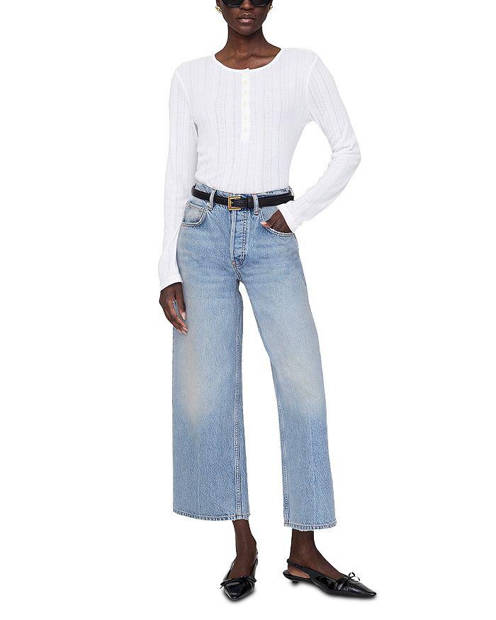 ANINE BING Pia Long Sleeve Tee