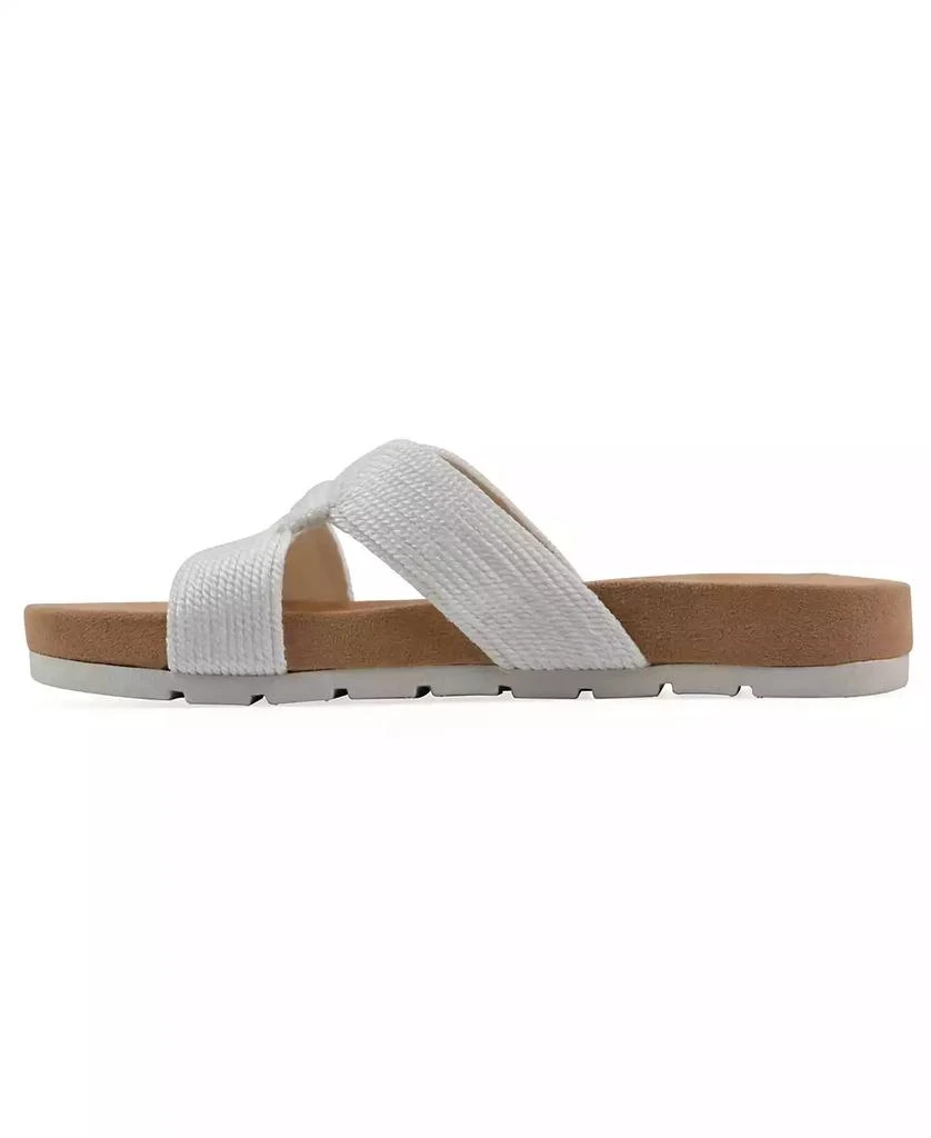 White Mountain Women
s Tindra Slip-On Sandals 6