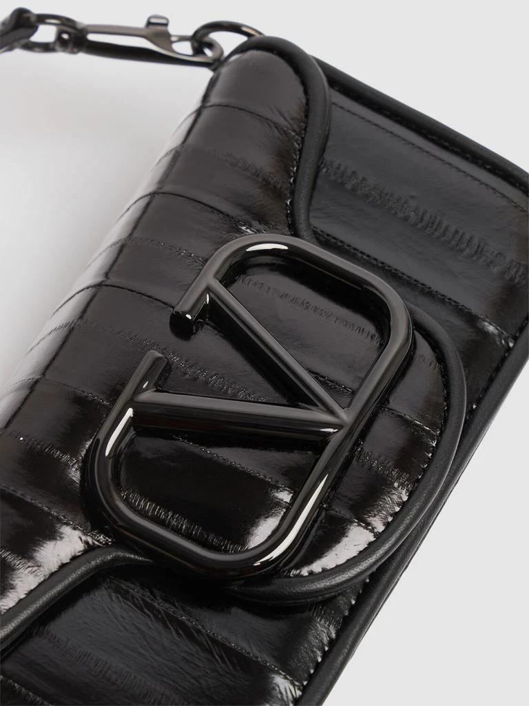 Valentino Small Loco' Leather Shoulder Bag 4