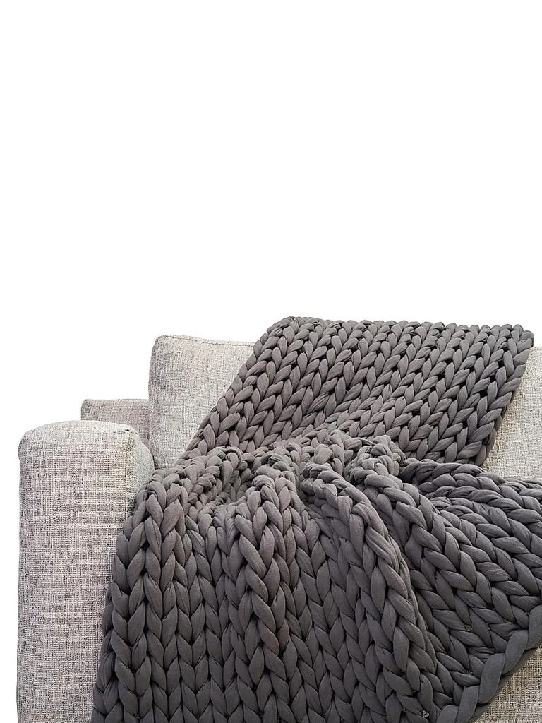 Bearaby Cotton Napper Weighted Knit Blanket 2