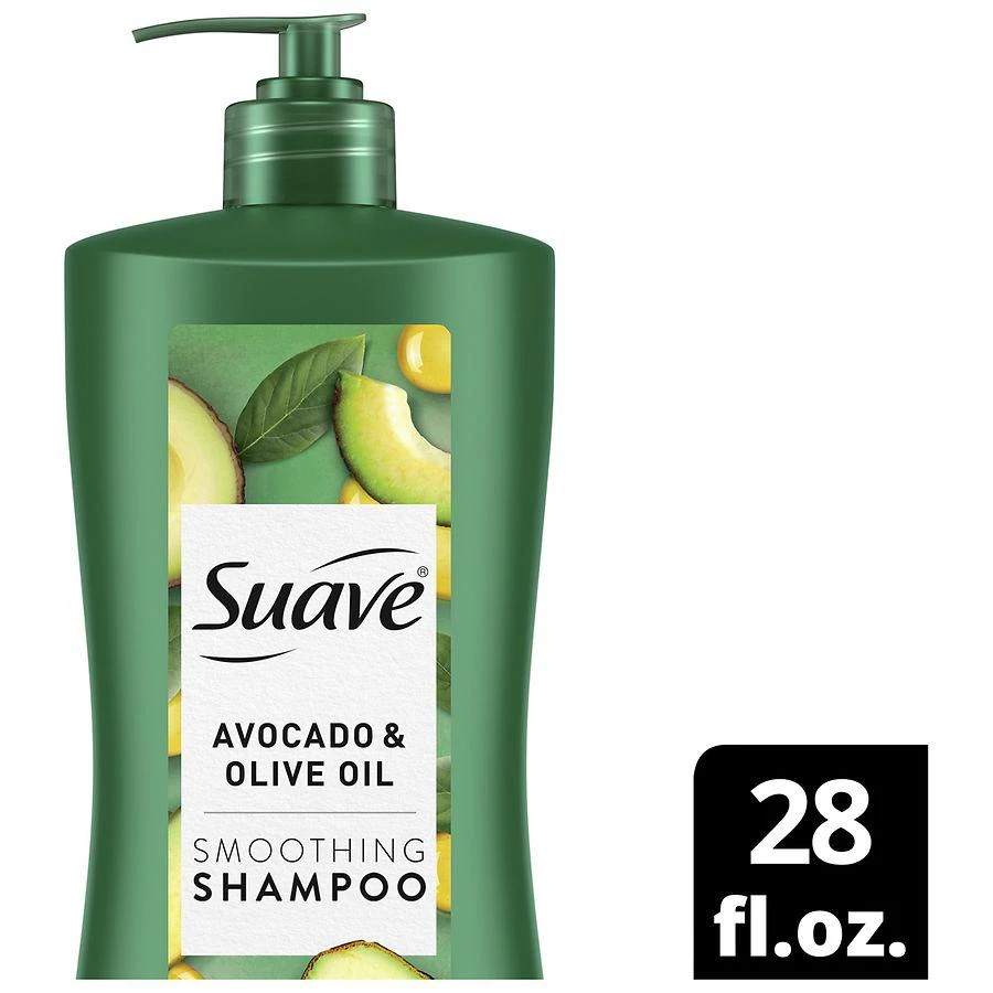 Suave Smoothing Shampoo Avocado + Olive Oil 3