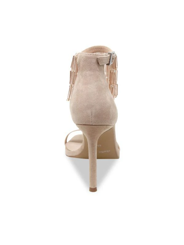 Charles David Enrich Suede Fringe Sandals 2