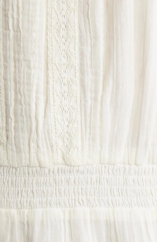 Free People Feelin' Fancy Strapless Cotton Romper 5