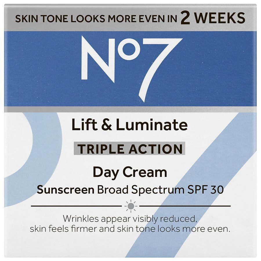 No7 Lift & Luminate Triple Action Day Cream with SPF 30 5