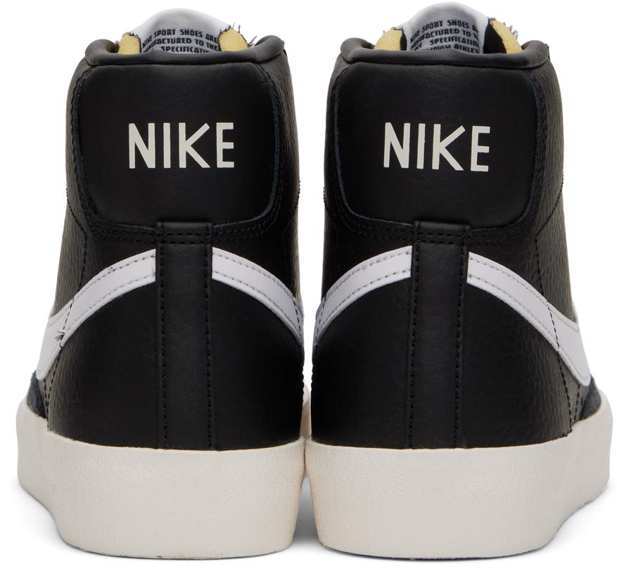 NIKE Black Blazer Mid '77 Vintage Sneakers