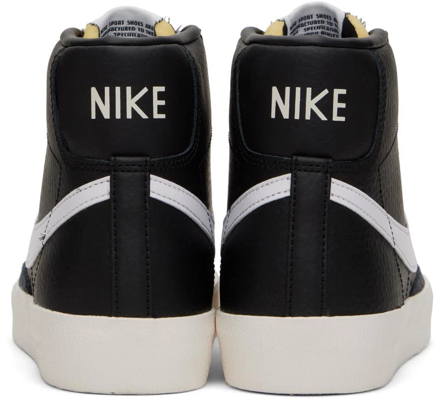 NIKE Black Blazer Mid '77 Vintage Sneakers 2