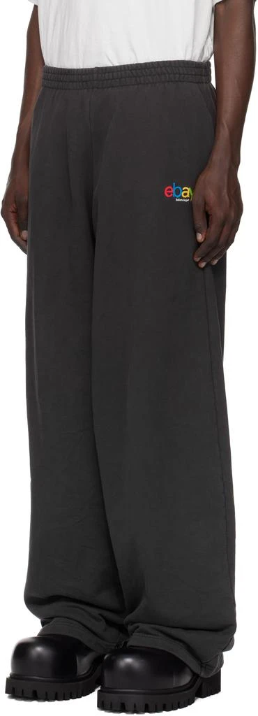 Balenciaga Black eBay Edition Baggy Sweatpants 4