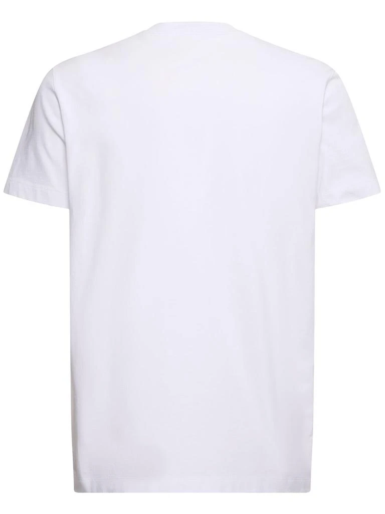 Moncler Flocked Logo Cotton T-shirt 3