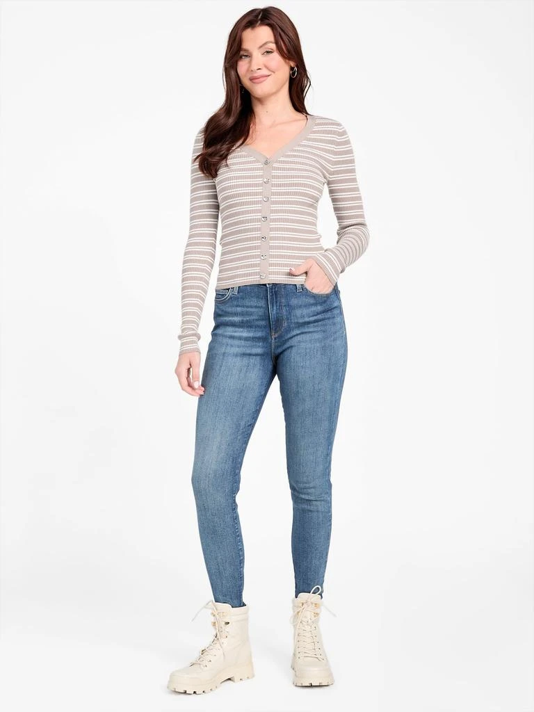 Guess Factory Ella Striped Sweater Top 2