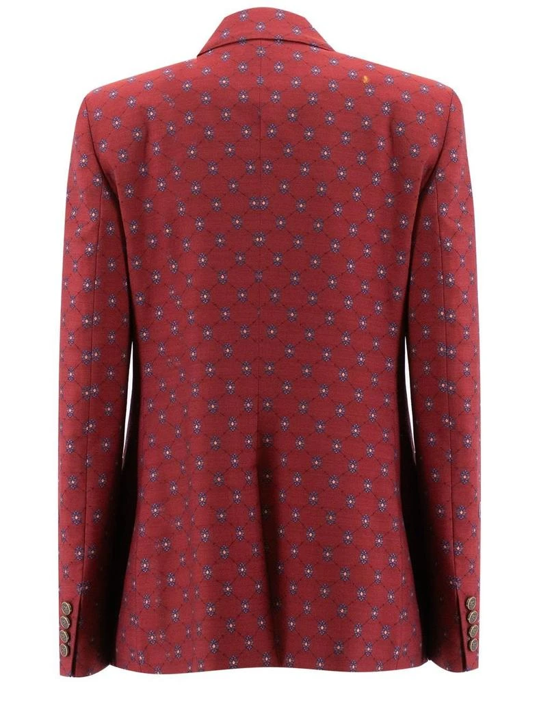 ETRO Etro Double Breasted Graphic Printed Blazer 2