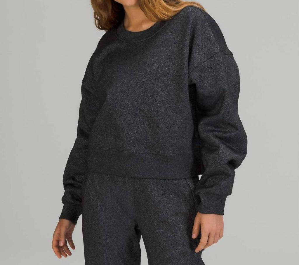 Lululemon Perfectly Oversized Crop Crew Sweatshirt