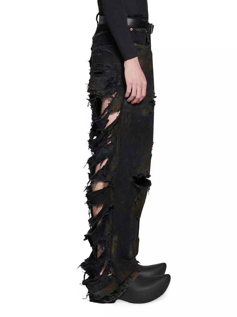 Balenciaga Super Destroyed Baggy Jeans 5