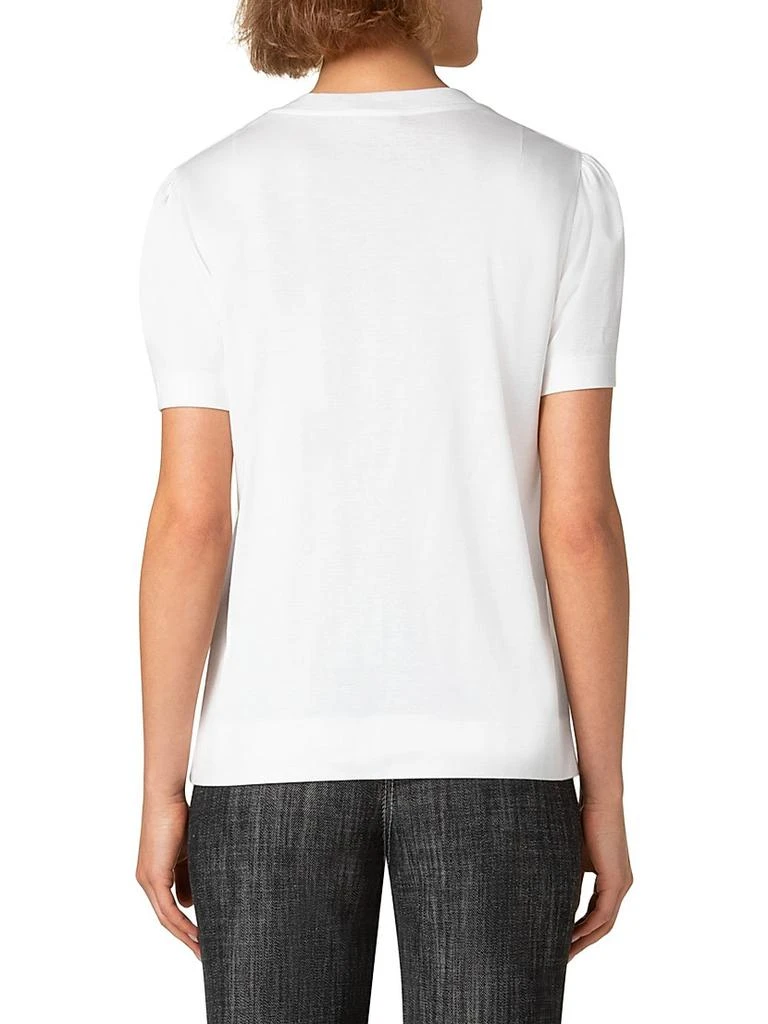 Akris Cotton Puff-Sleeve T-Shirt 5