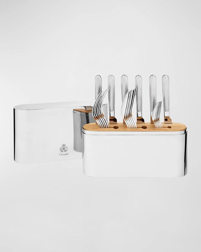 Christofle Concorde 24-Piece Flatware Set 1