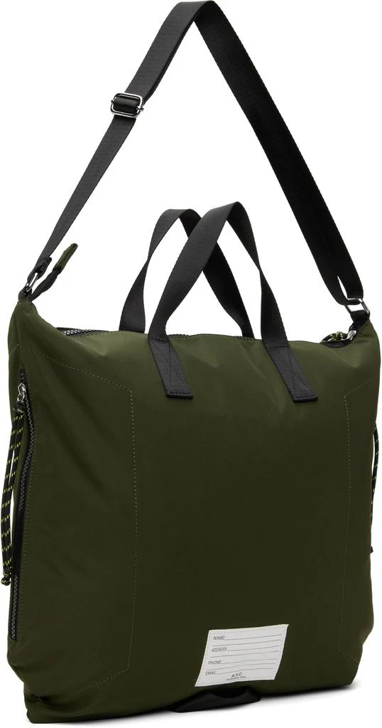 A.P.C. Khaki Trek Tote 3