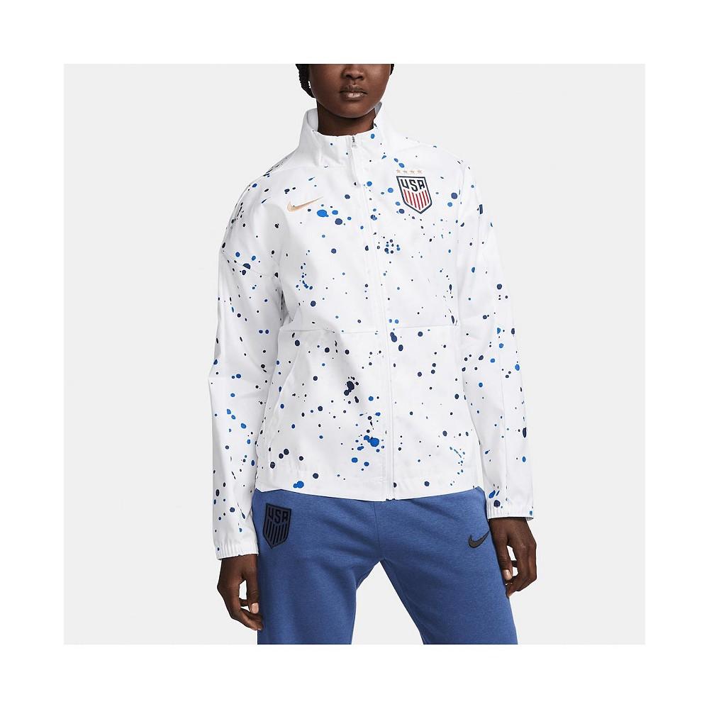 Nike Women's White USWNT Team Anthem Performance Full-Zip Jacket